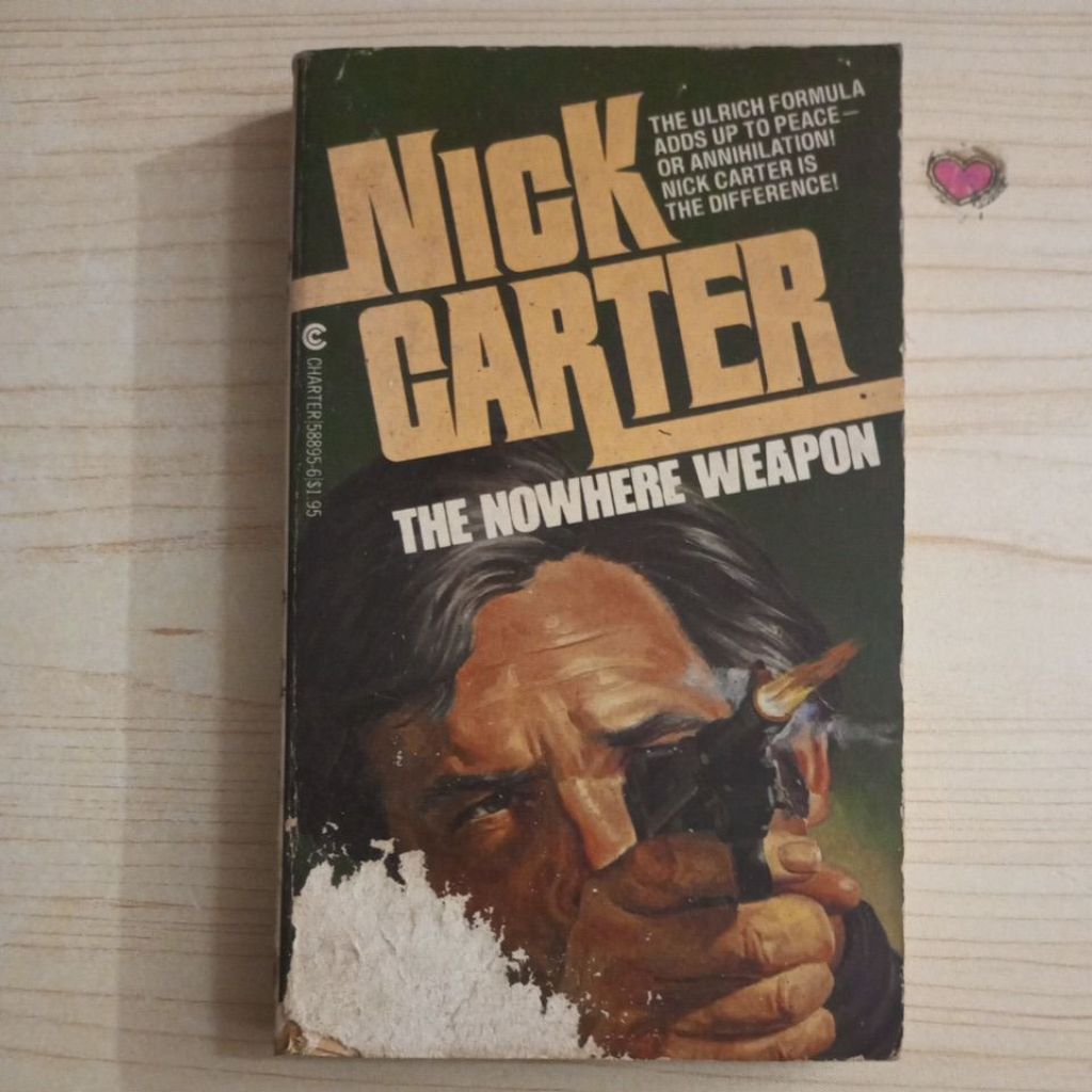 NOVEL THE NOWHERE WEAPON BY NICK CARTER