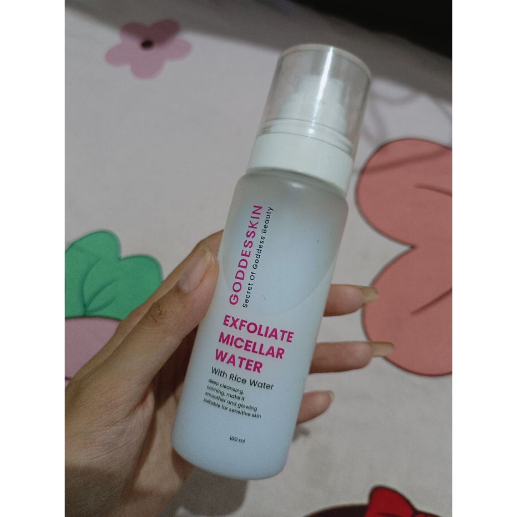 goddesskin exfoliate micellar water