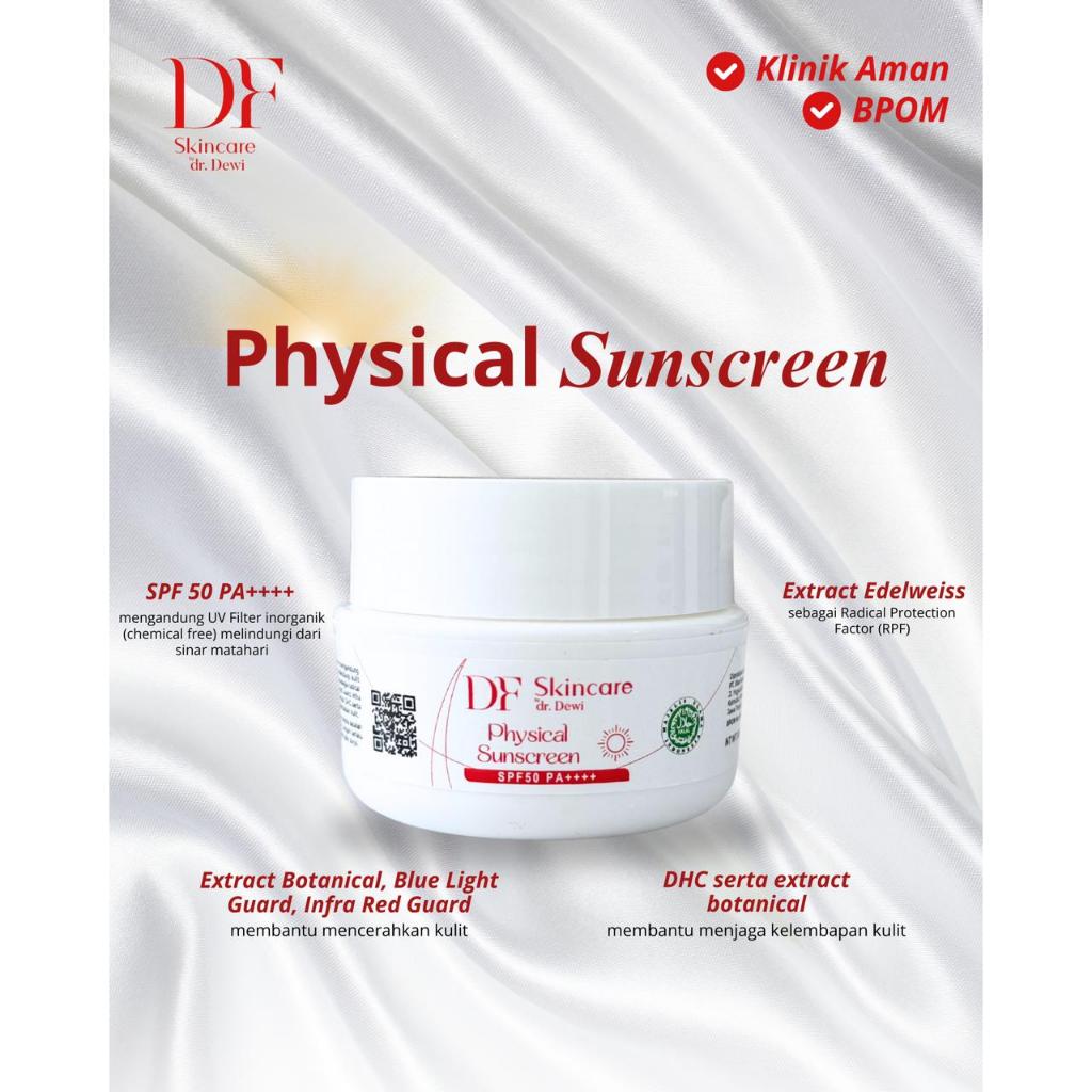 DF Physical Sunscreen SPF 50/ Cream Pagi