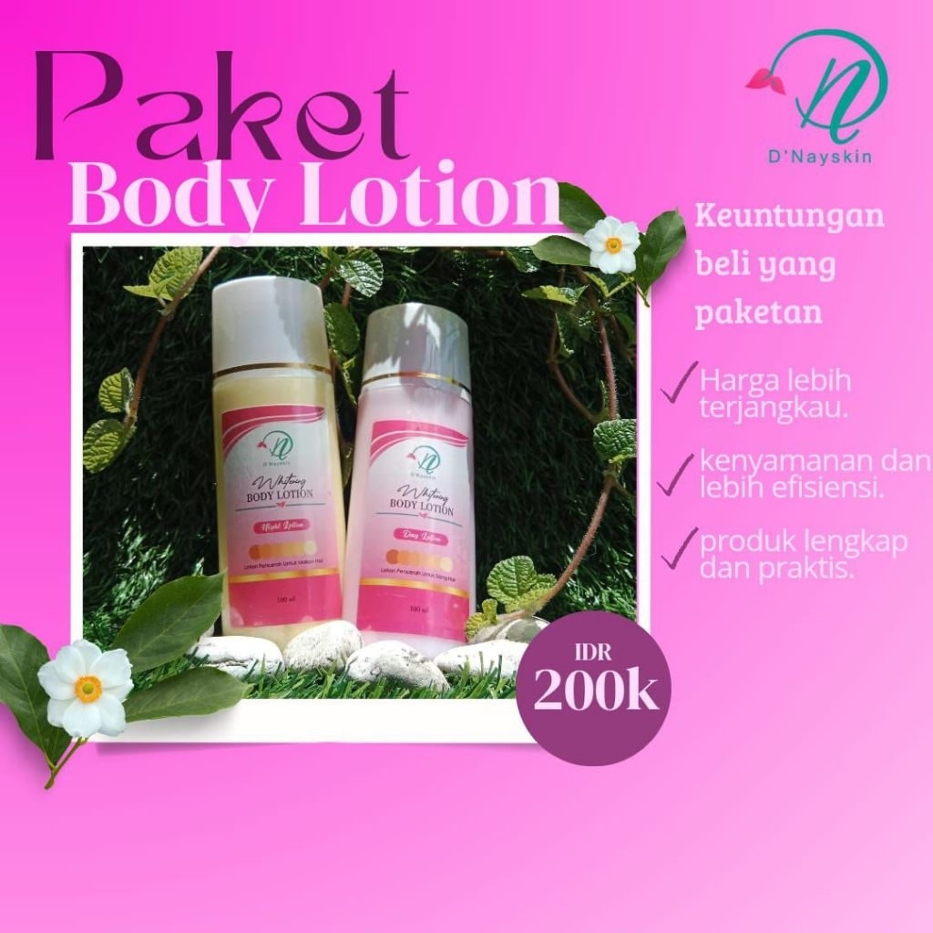 Paket Body lotion