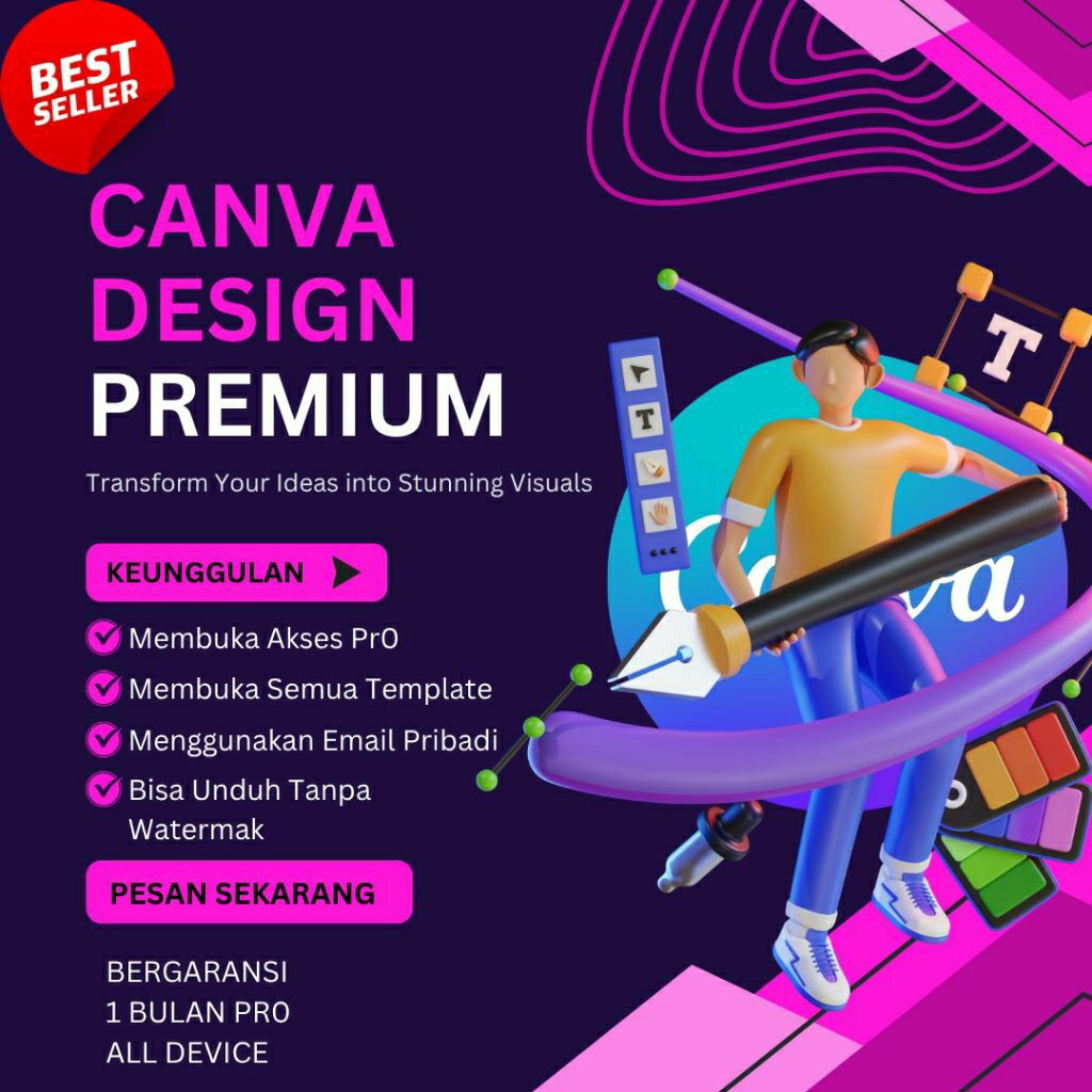 full tamplate canva promo