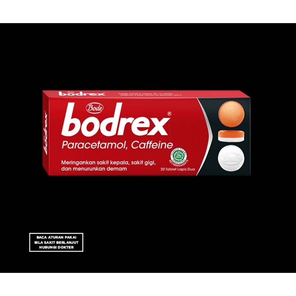 Bodrex Paracetamol 1Ball isi 12 Pack