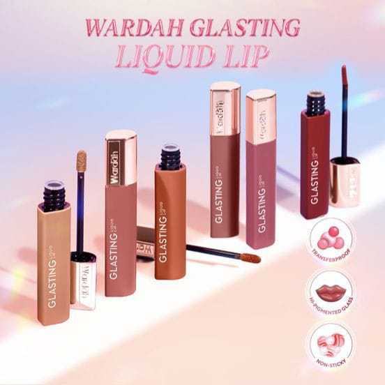 Wardah Glasting Liquid Lip