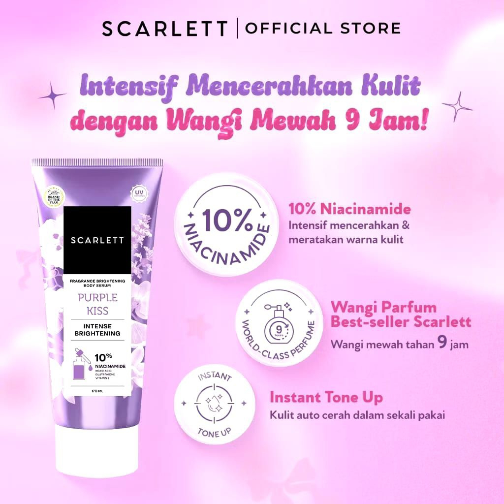 Scarlett Body Lotion 170ml / 180ml