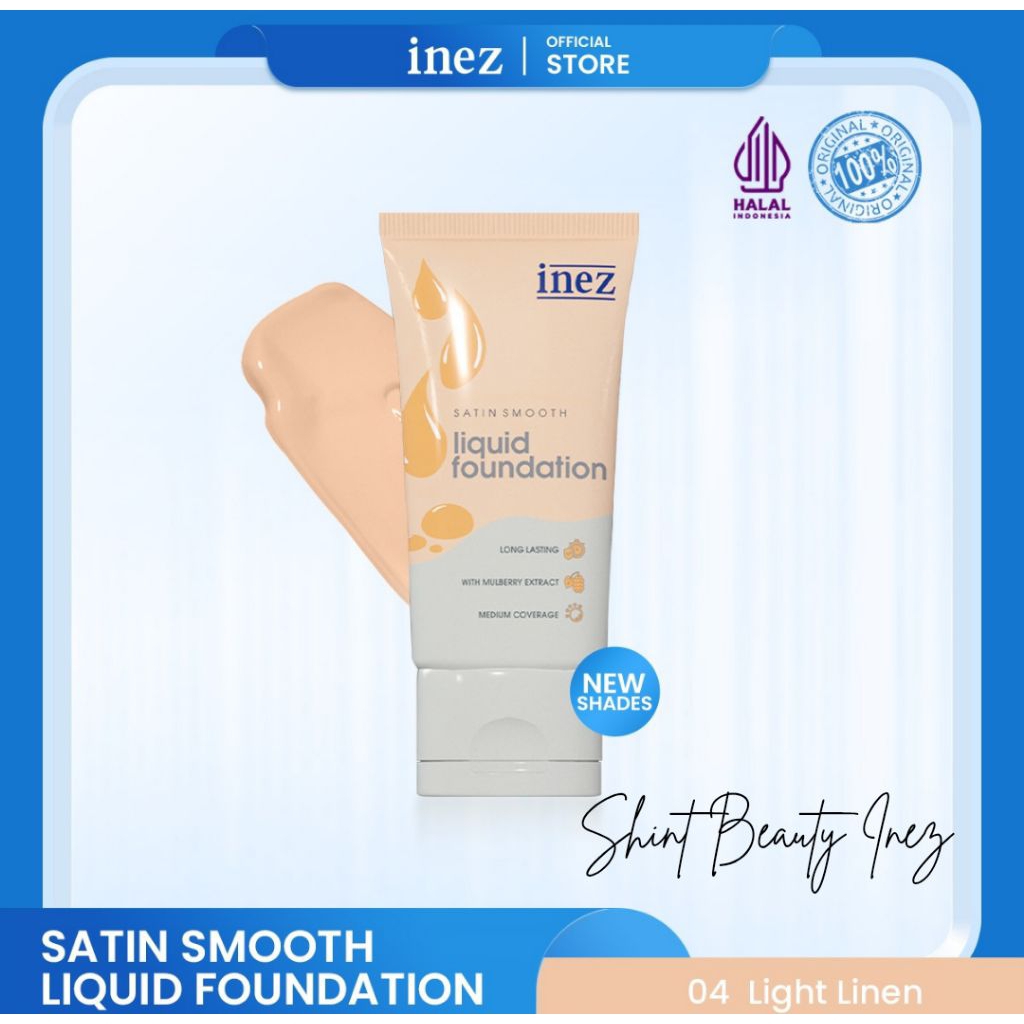Satin Smooth Liquid Foundation Light Linen