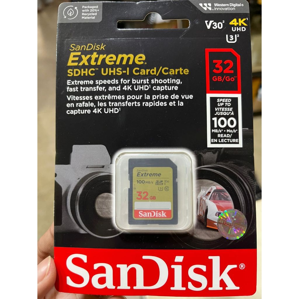 MEMORY KAMERA SANDISK EXTREME SD CARD