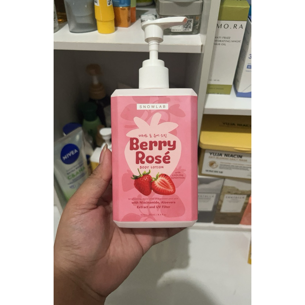 snowlab body lotion