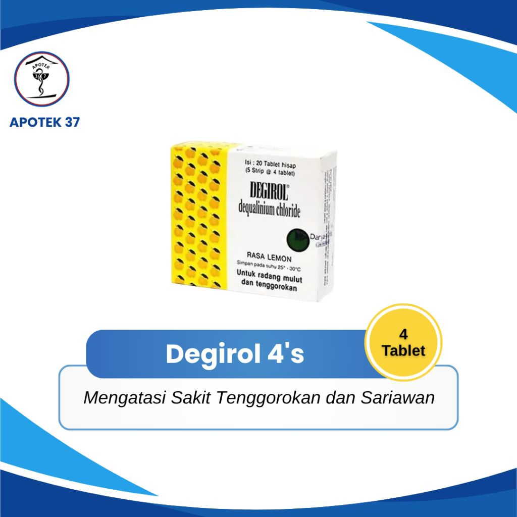 Degirol Tablet isi 4