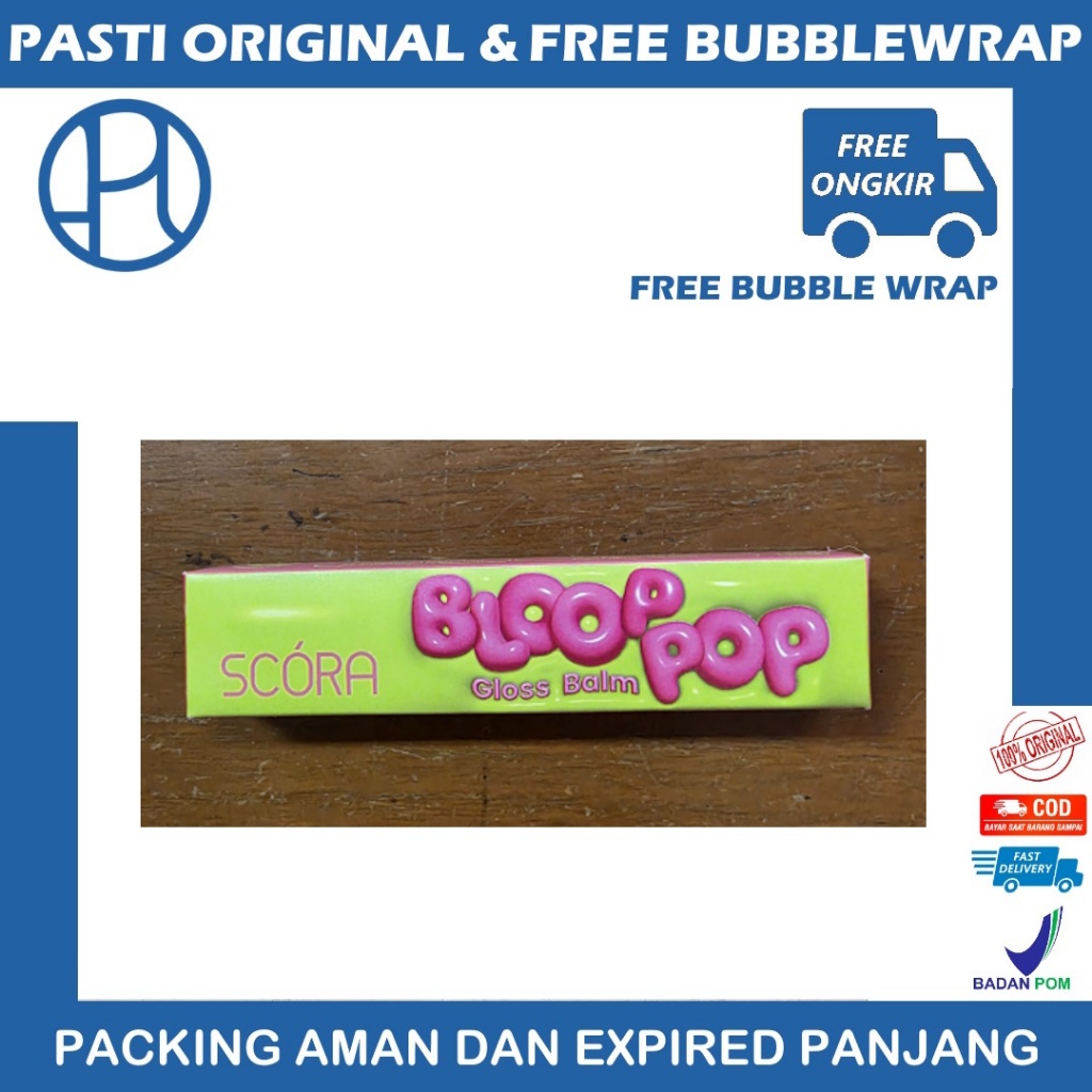 SCORA GLOSS BALM BLOOP POP STICK 2GR