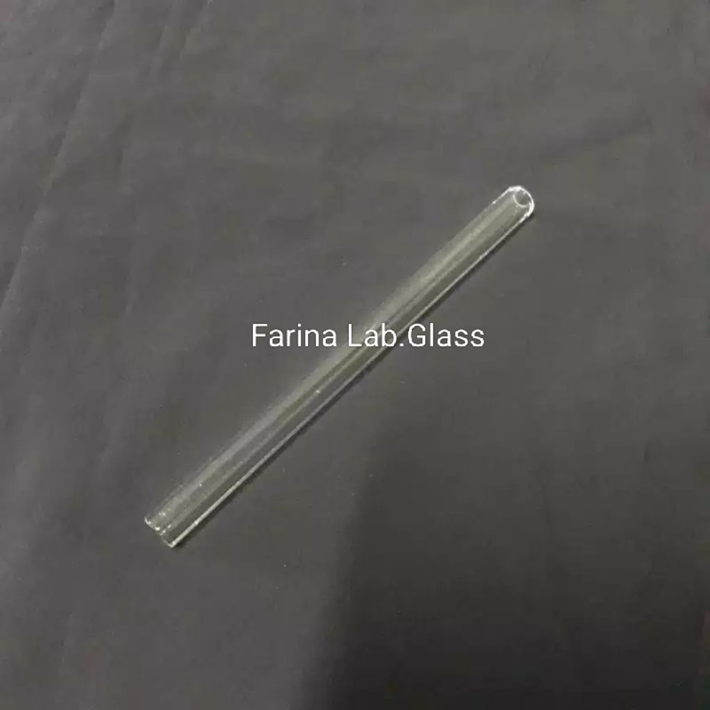 Pipa Kaca Lurus  OD8mm, ID5mm Pyrex