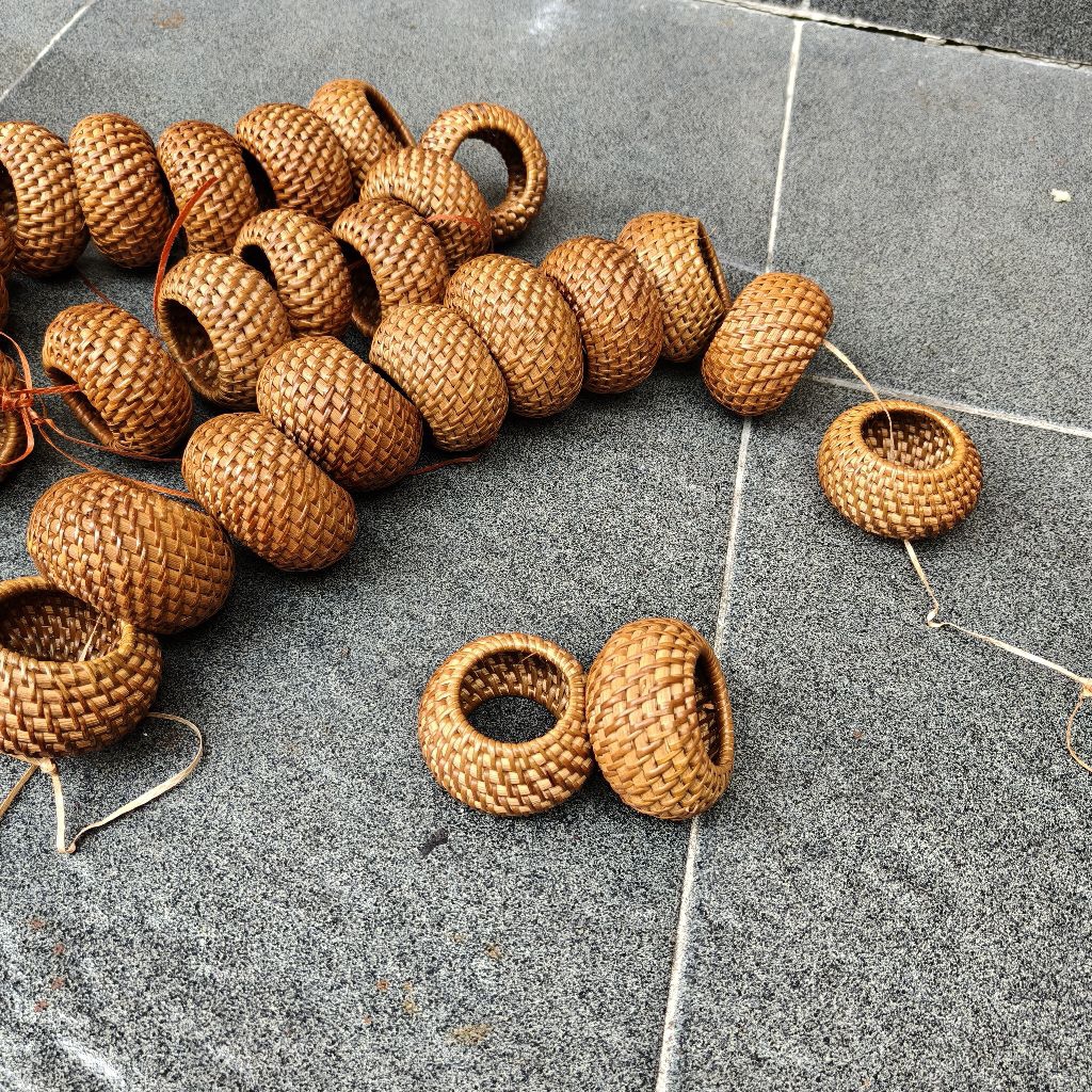 rattan napkin ring rotan