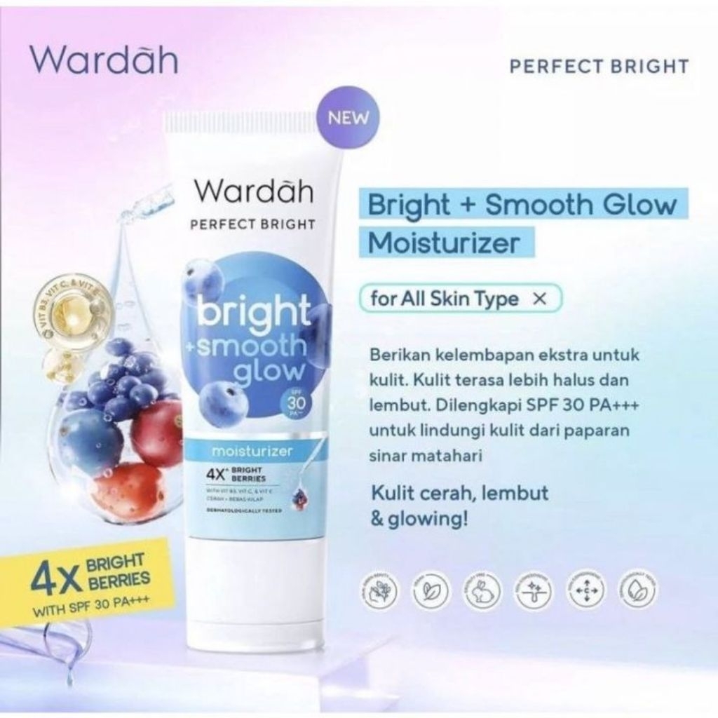 Moisturizer 4x Berry Wardah