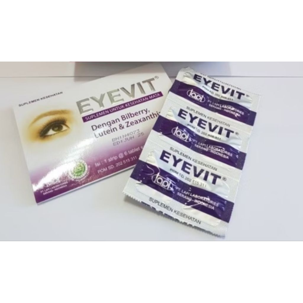 Eyevit strip 6 tablet
