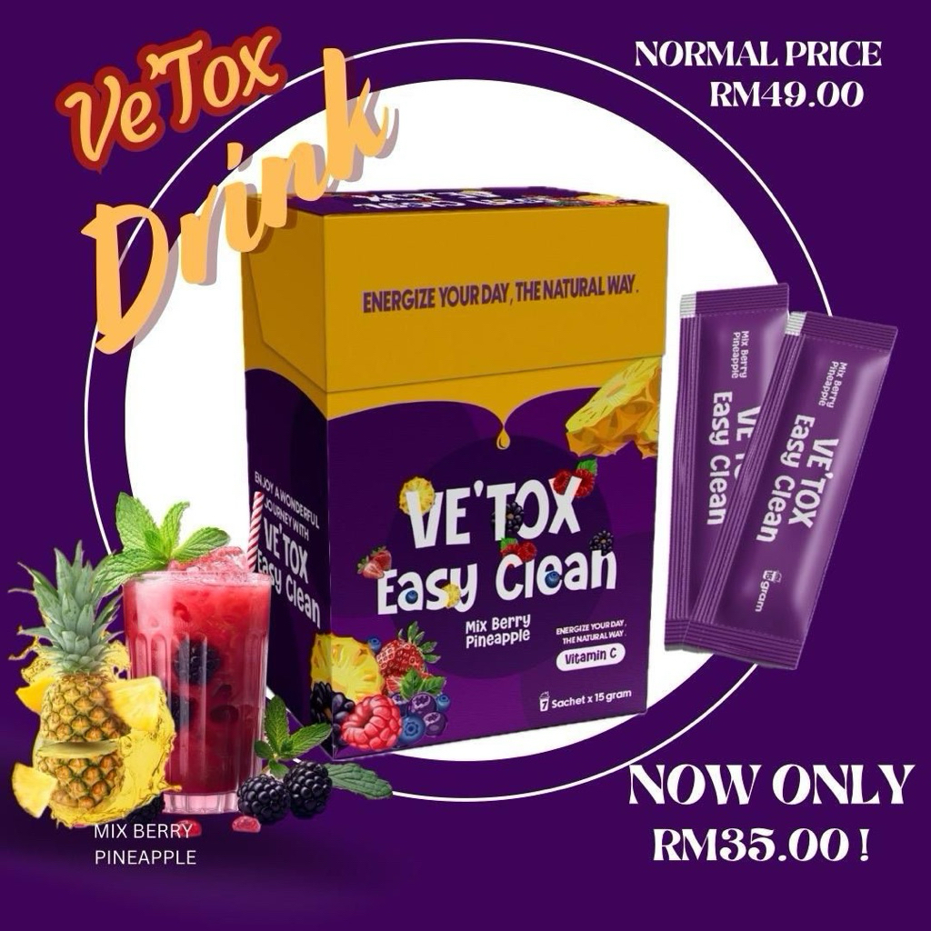 Ve’Toxdetoxoriginal100%