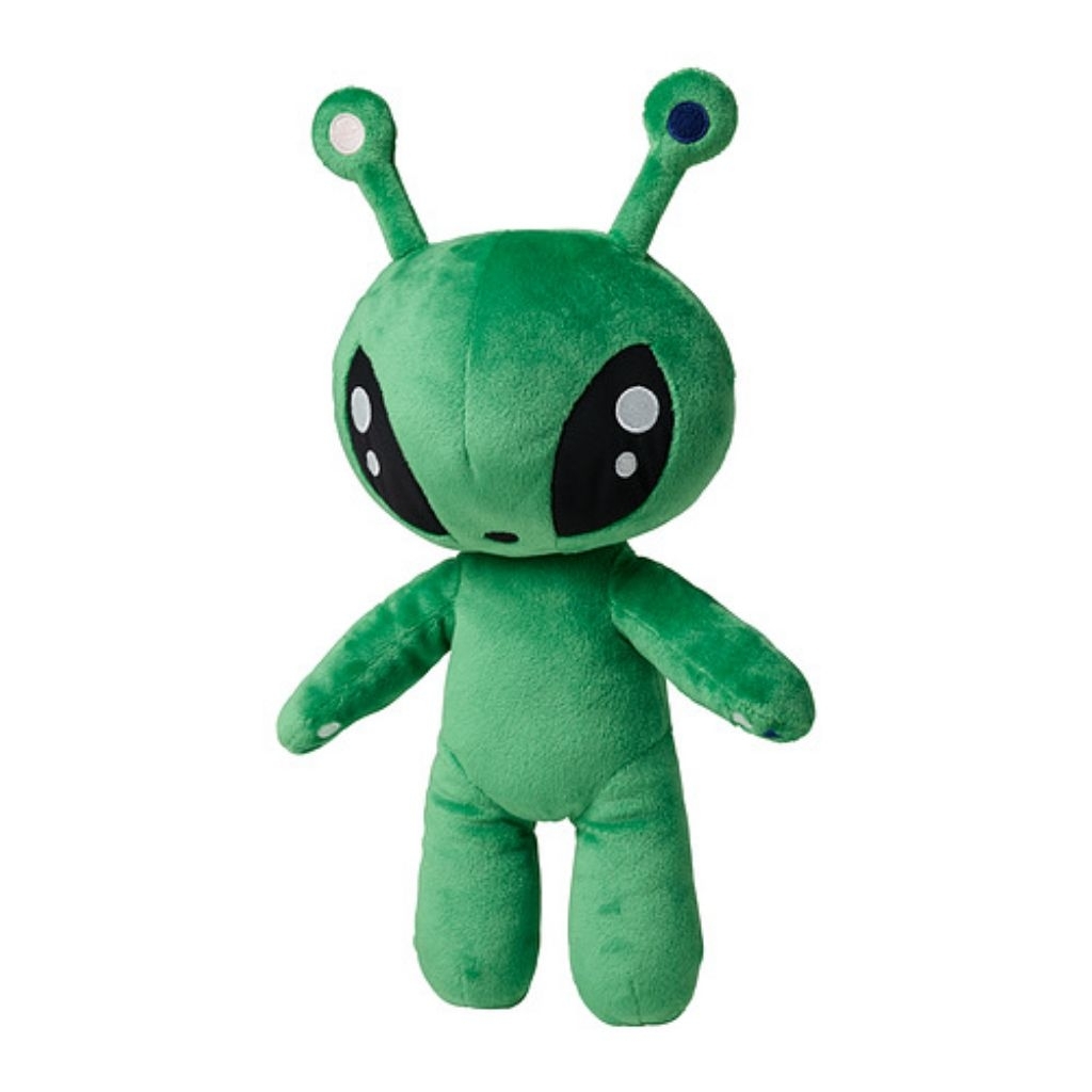 AFTONSPARV Boneka, alien/hijau