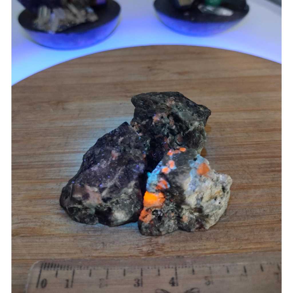 Natural Rough Yooperlite 67 grams (6)