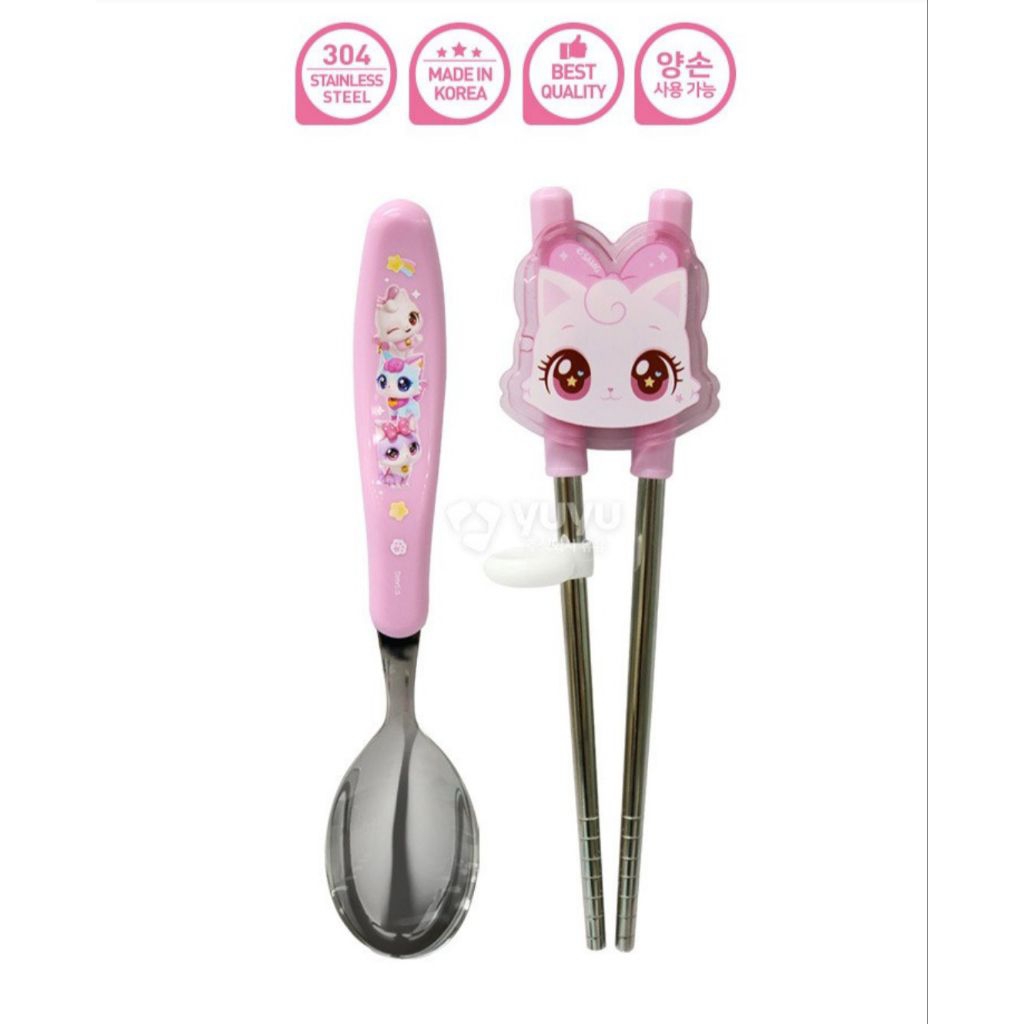 Sendok dan sumpit makan Wishcat