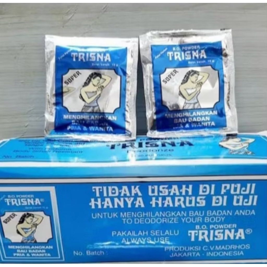 Bedak trisna box isi 50