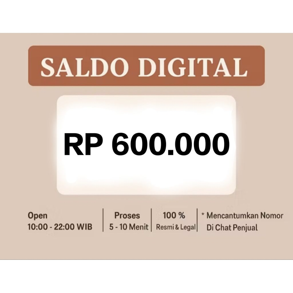 Isi Saldo Digital Murah