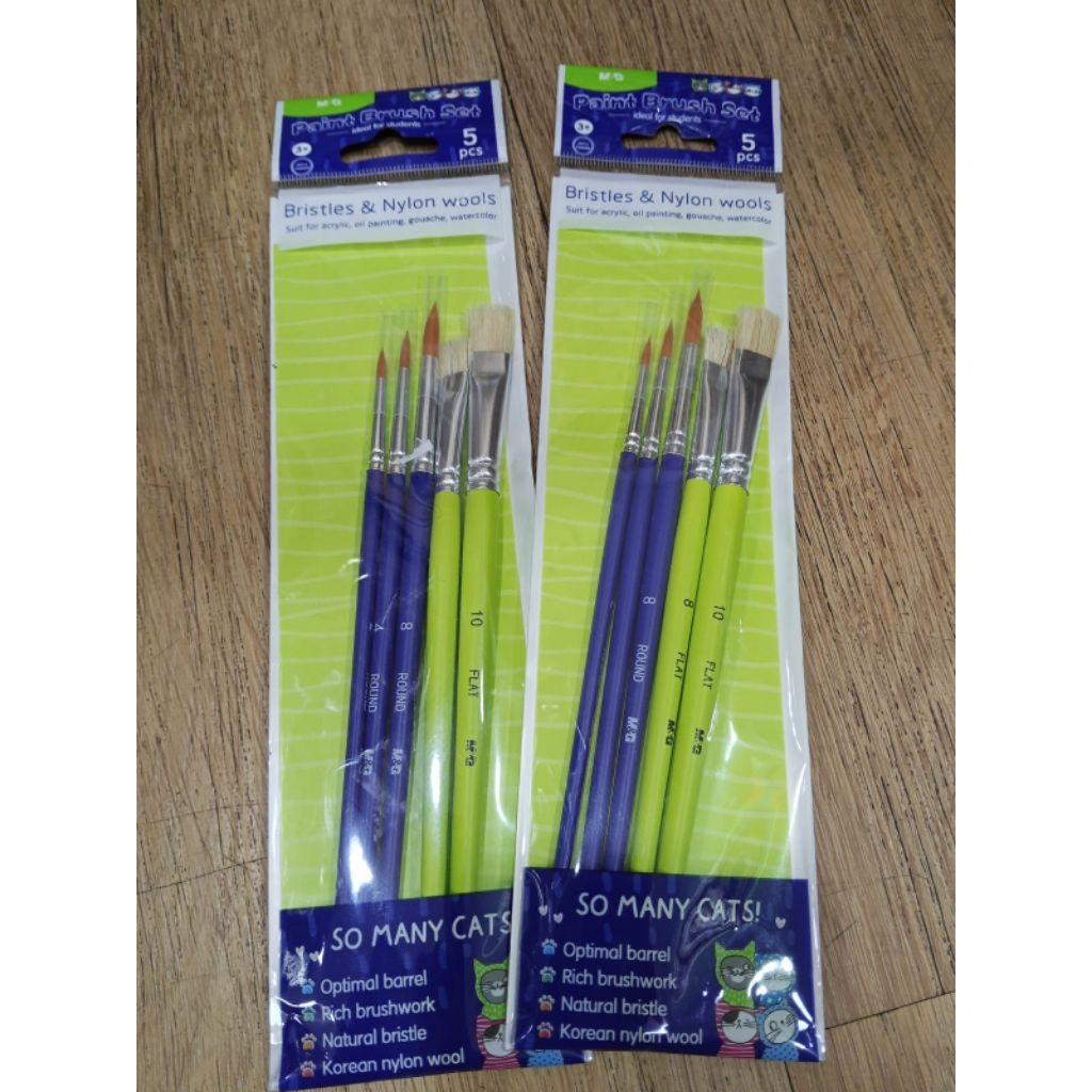 Paint Brush Set So Many Cat