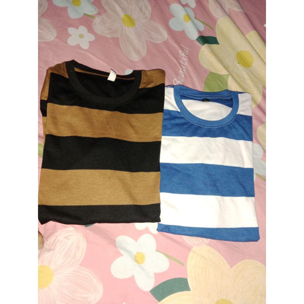 2Pcs Kaos cewe cowo