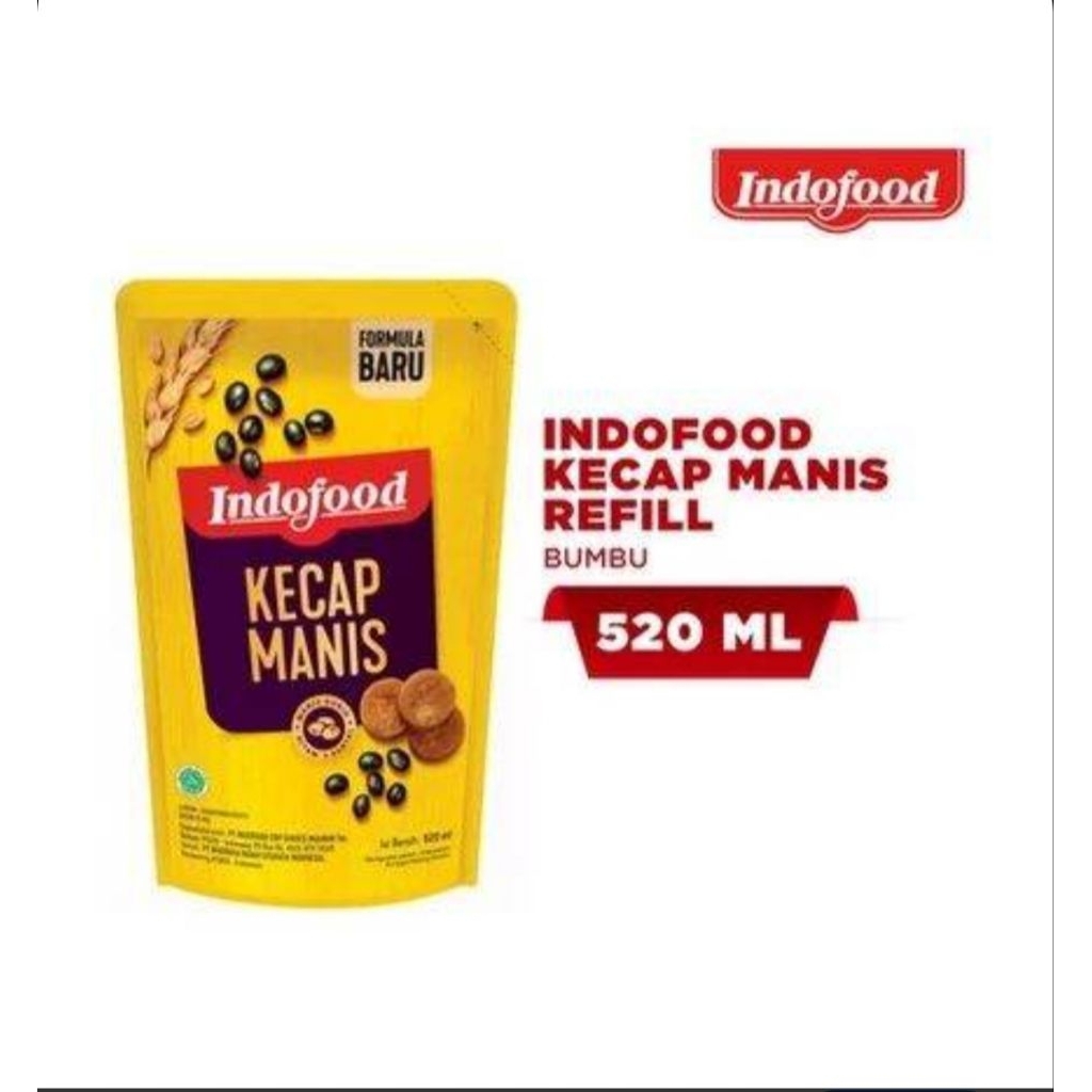 Indofood Kecap Manis 520gr