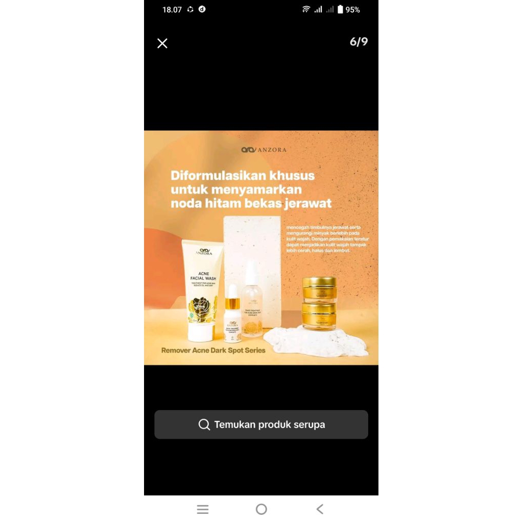 anzora paketan acne