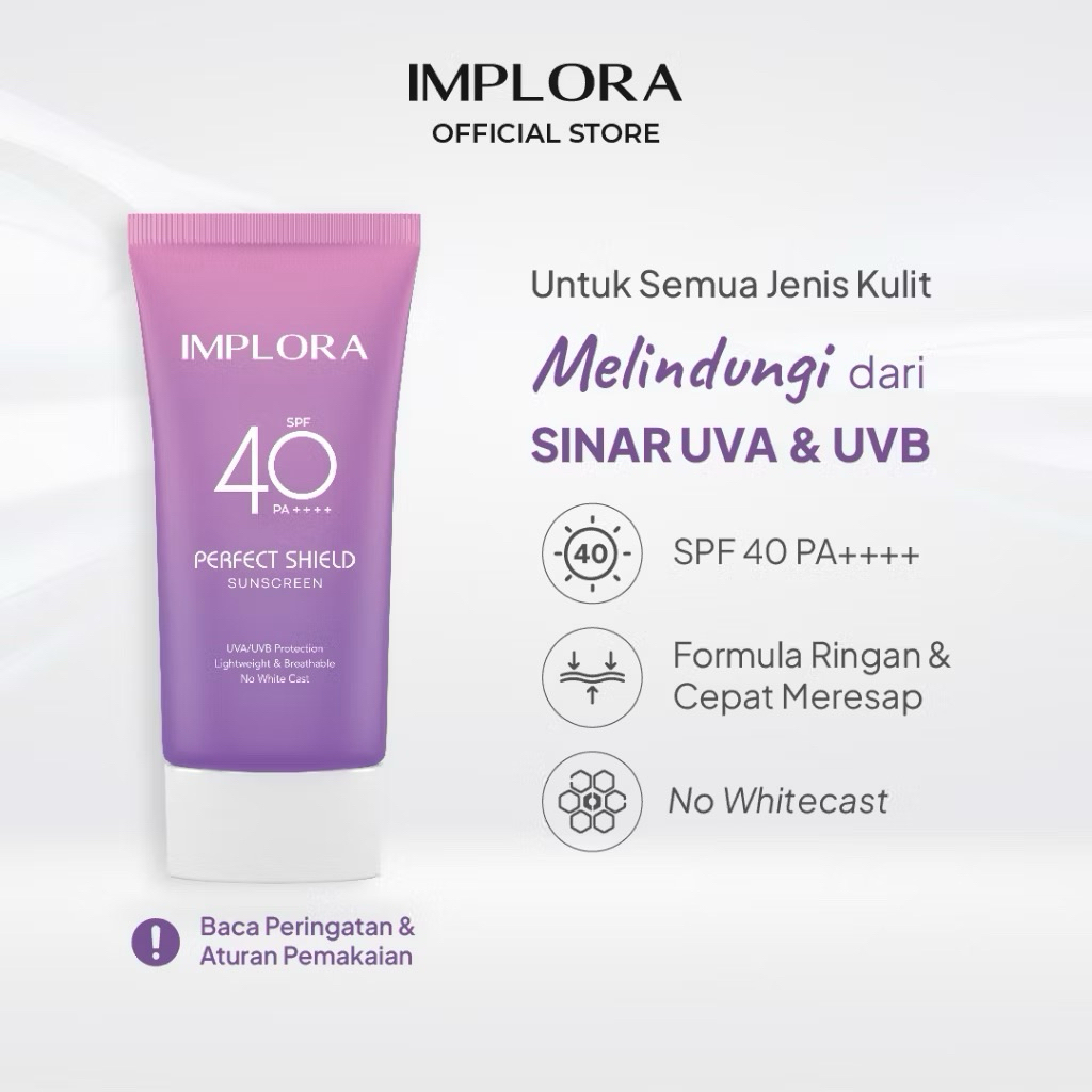 Implora Perpect Shield Sunscreen SPF 40 PA++++