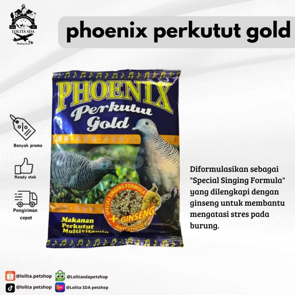 Phoenix Perkutut Gold