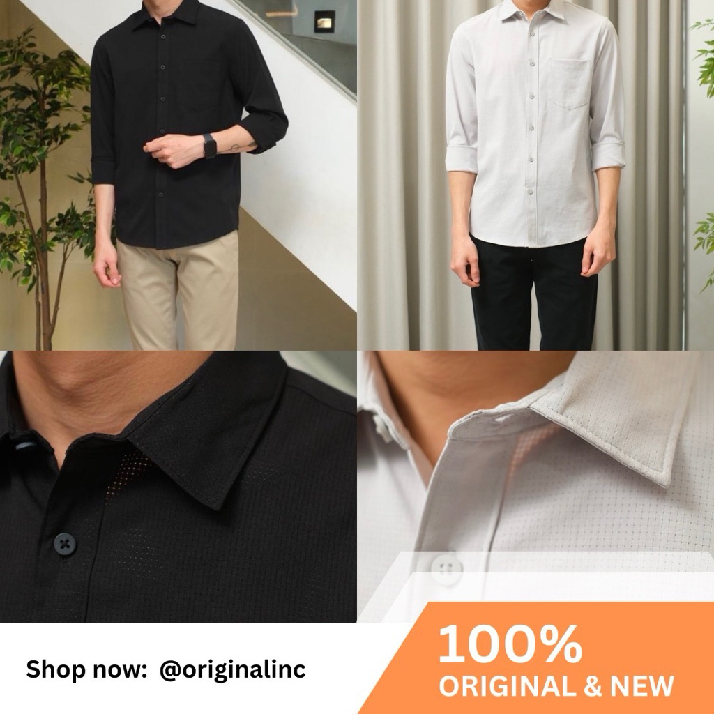 APT.9 Slim Fit Basic LS Shirt APT-LSS-05