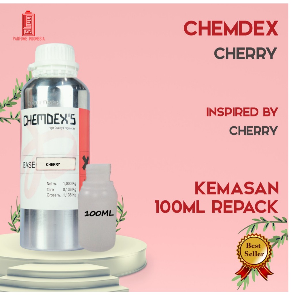 bibit parfum murni CHERRY | CHEMDEX'S 100ML REPACK