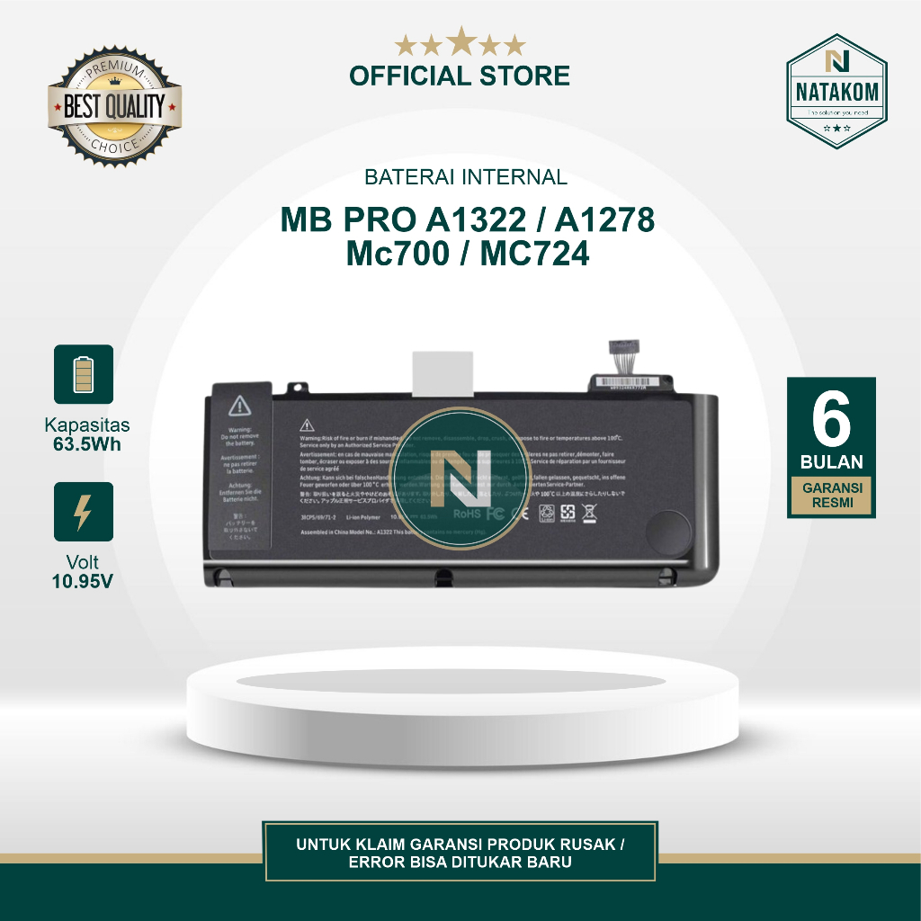BATERAI MB PRO MC374 MC375 MC700