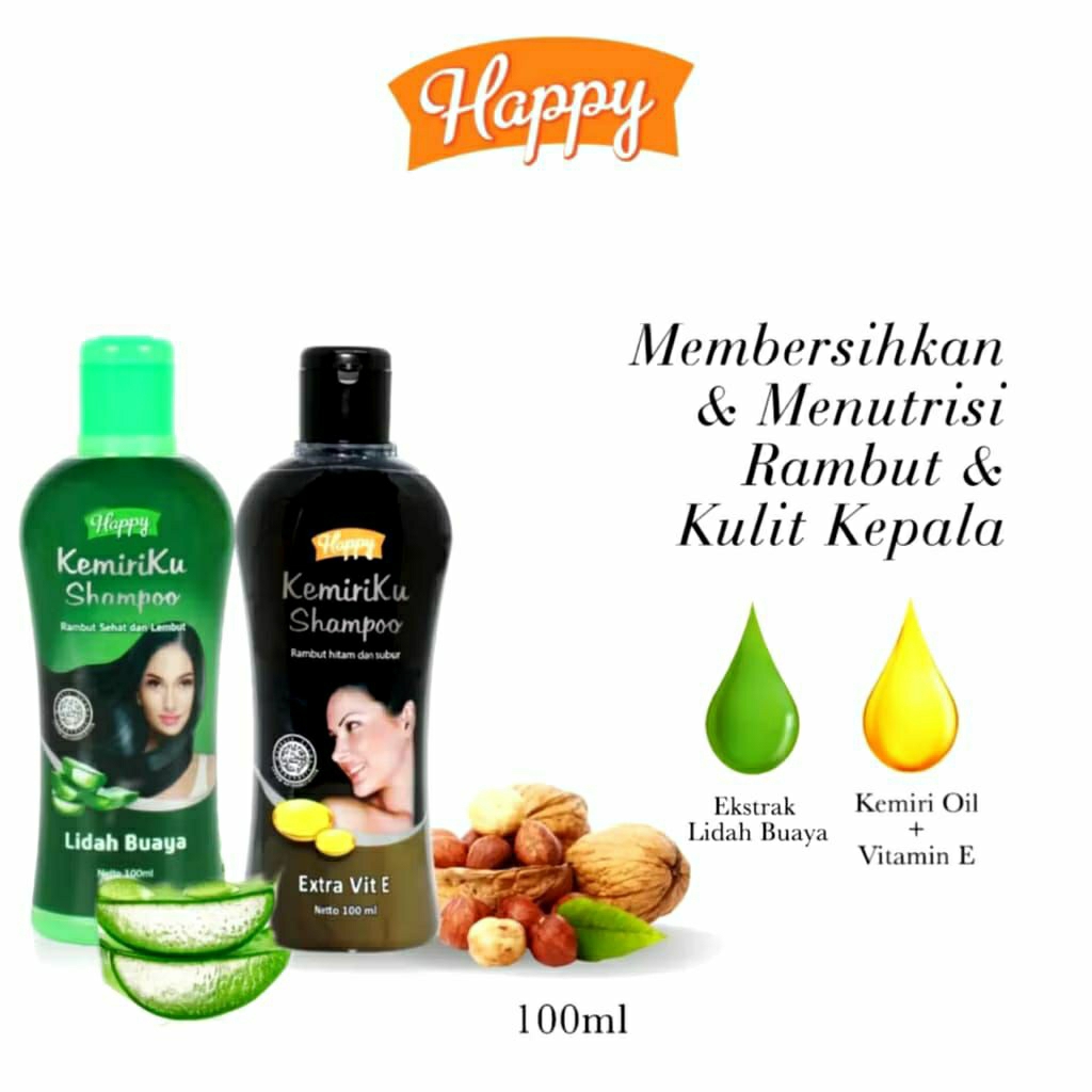 Happy Kemiriku Shampoo 100ml