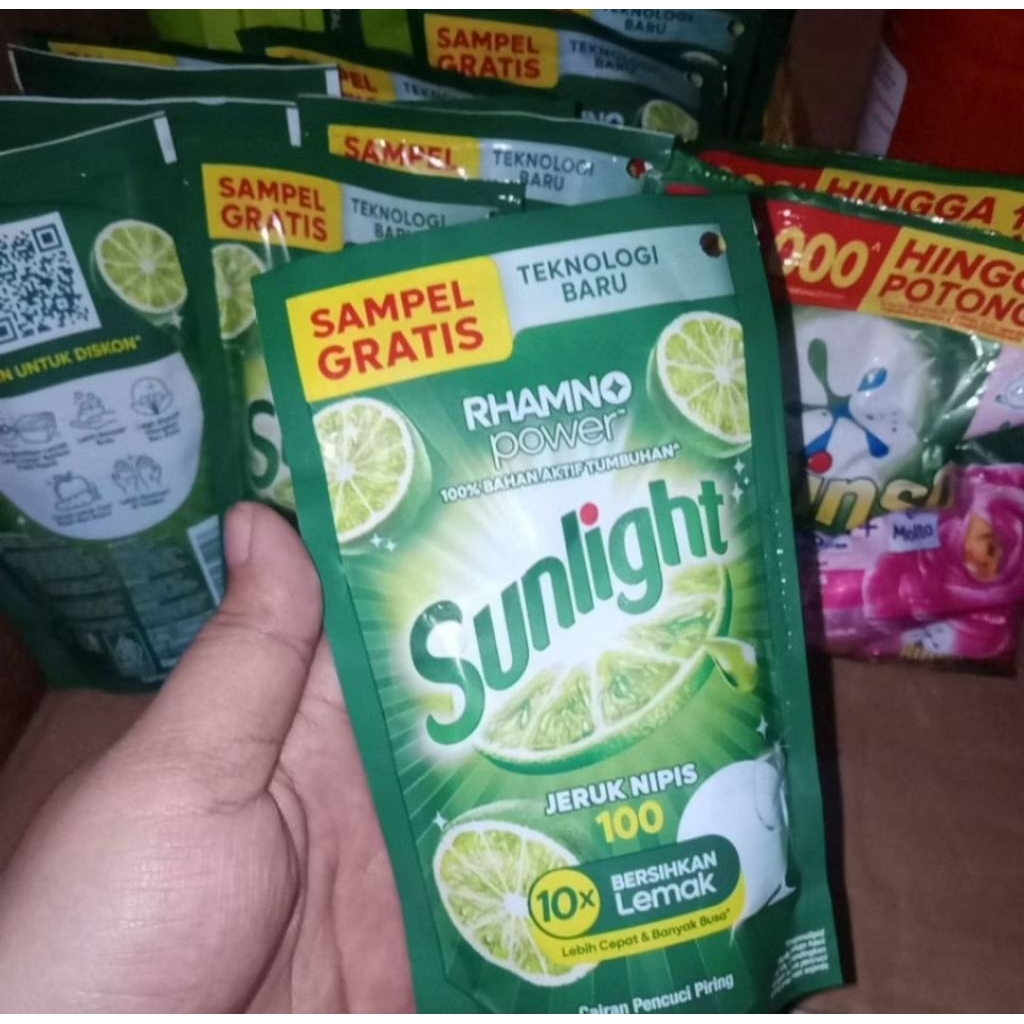 Sunlight lime 92gr pencuci piring