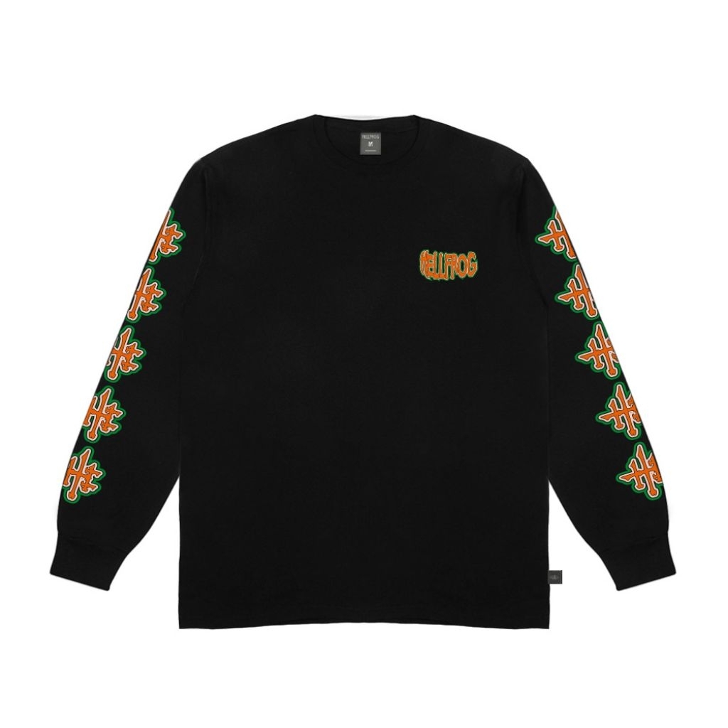Hellfrog Tshirt Longsleeve Moloch Black Tees