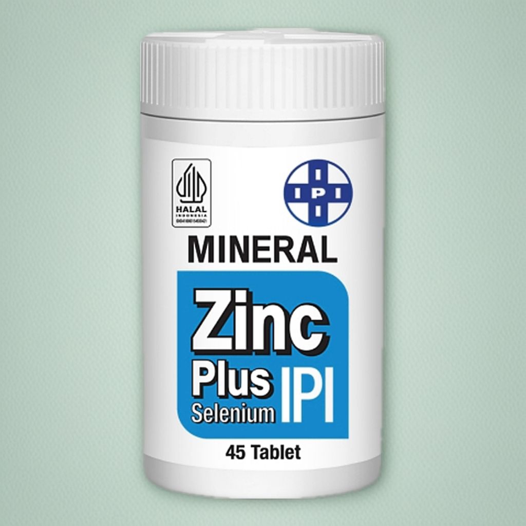 lpi Mineral Zinc plus selenium botol tablet45