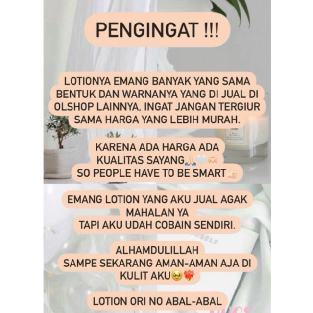 Lotion night whitening