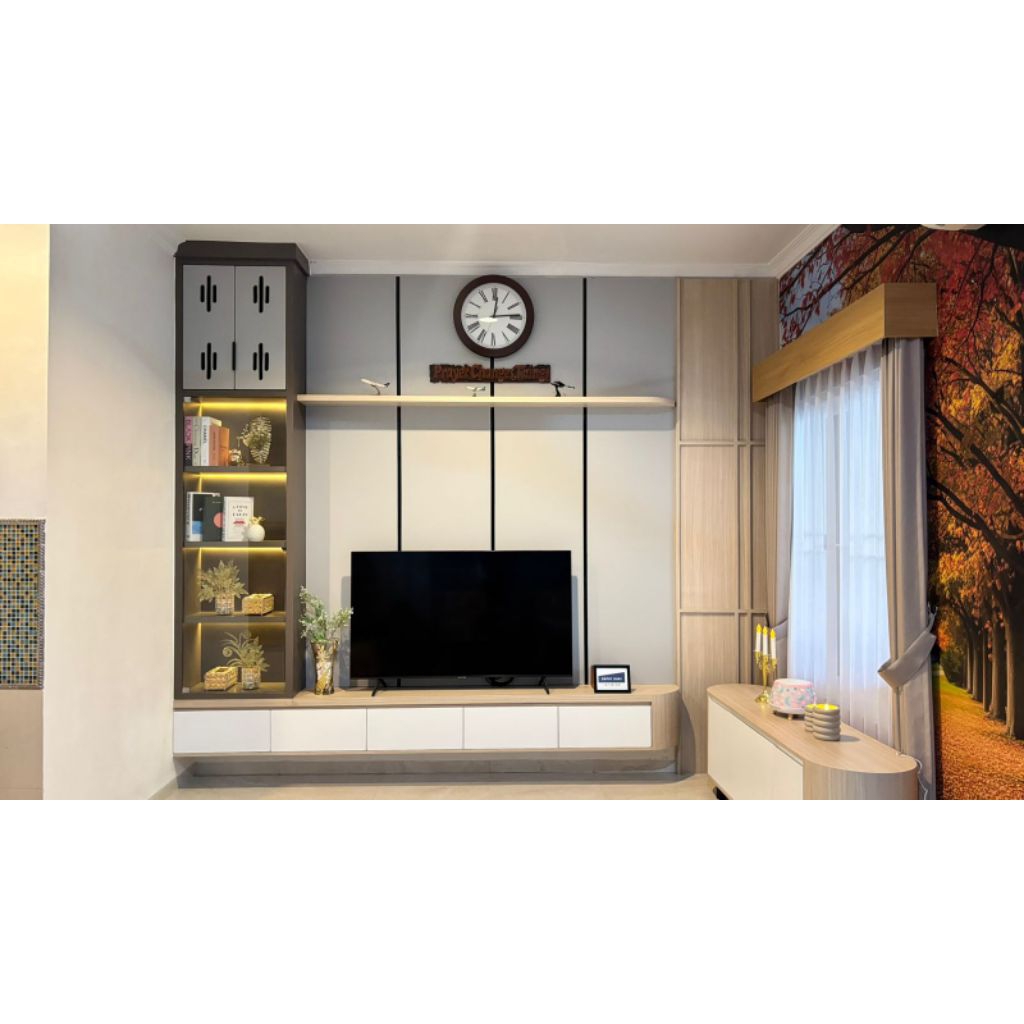 backdrop tv japandi abu