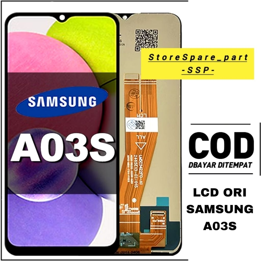 LCD TOUCHSCREEN SAMSUNG A03S /A037 ORIGINAL