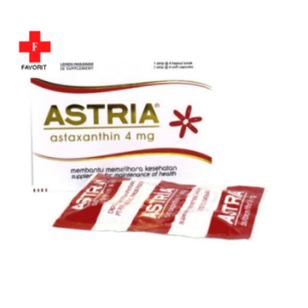ASTRIA 4 MG BOX 12 KAPSUL