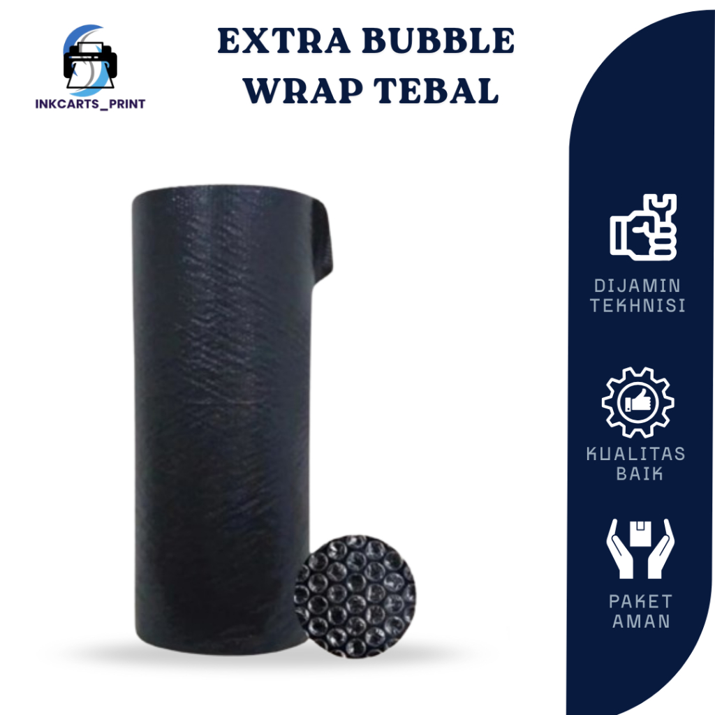 Ekstra bubble wrap tebal untuk packing