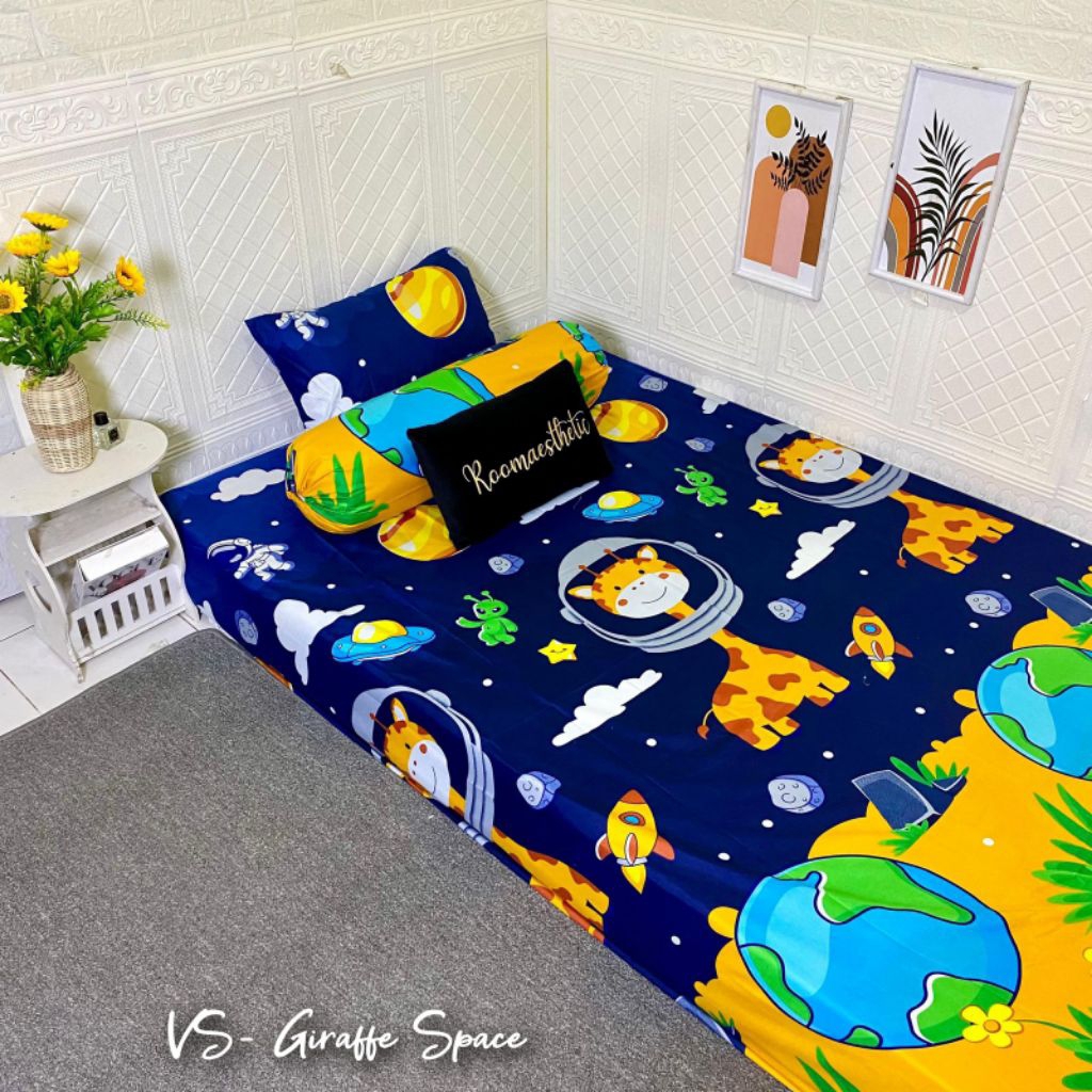 sprei girrafe space