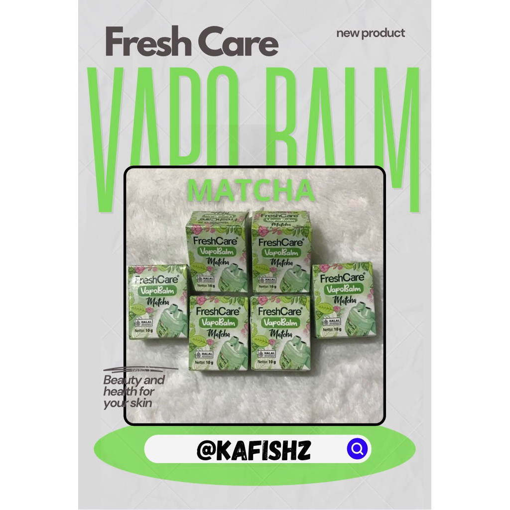 FreshCare VapoBalm Matcha