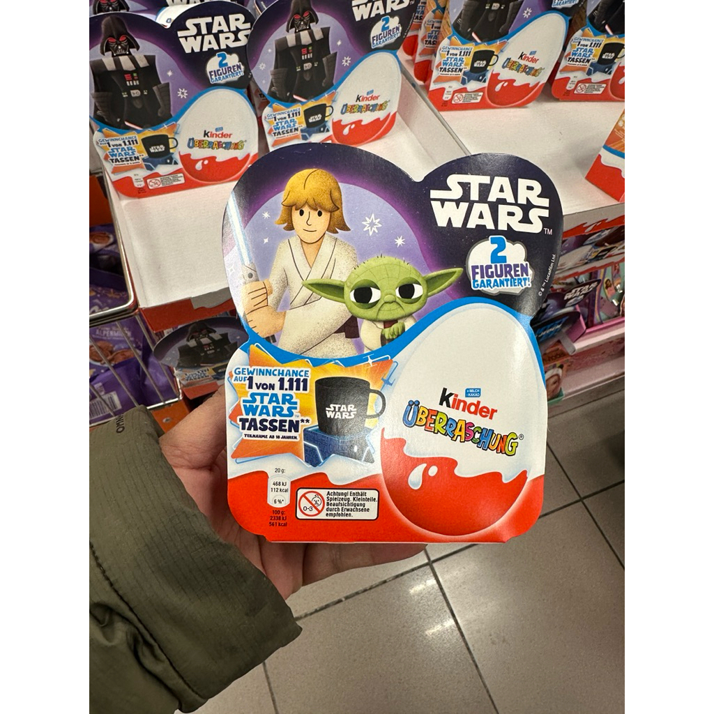 KINDER STARWARS ORIGINAL EROPA