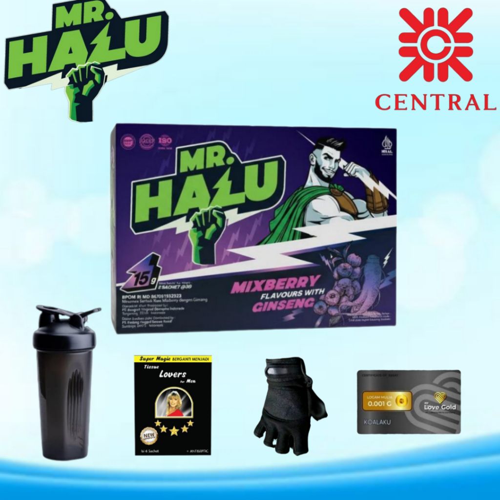 MR HALU GINSENG 1 BOX SUPLEMEN STAMINA