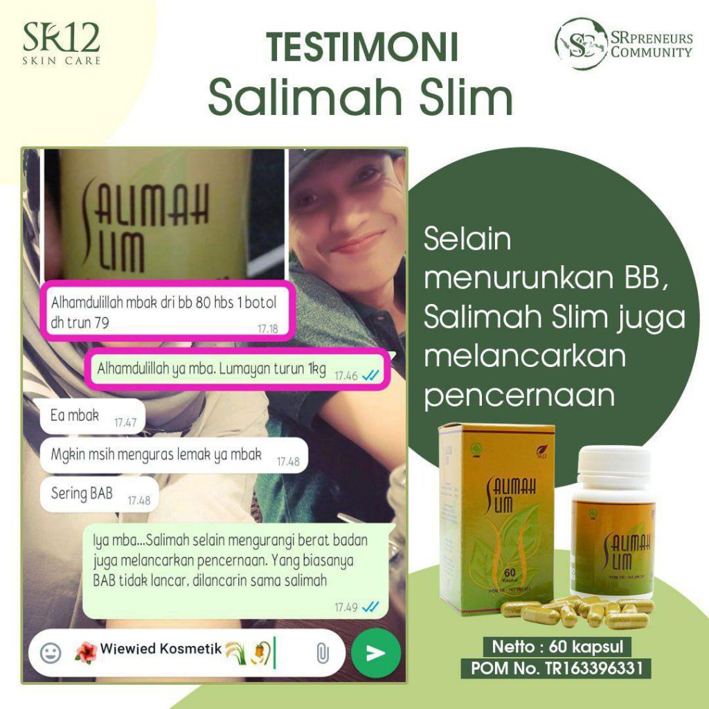 Salimah Slim 60 Kapsul SR12
