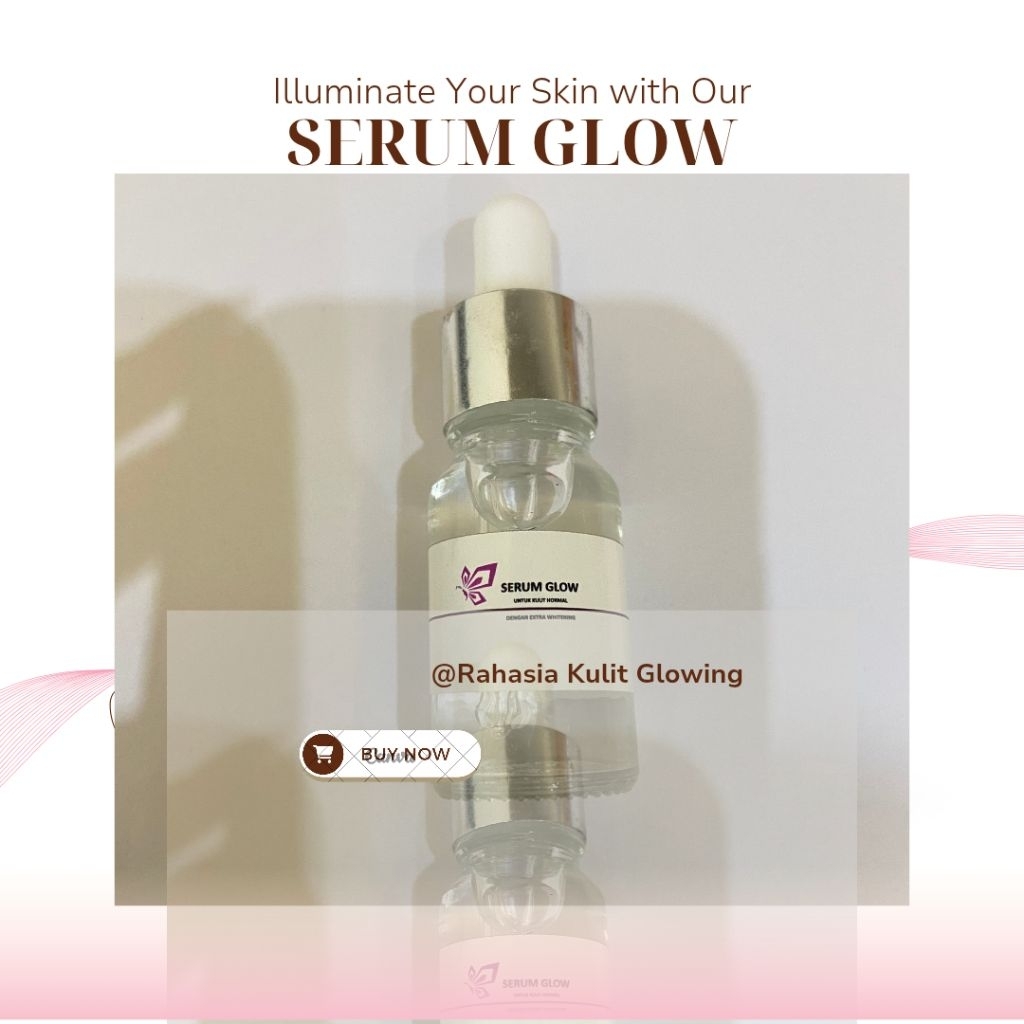 SERUM GLOW (STICKER BARU)
