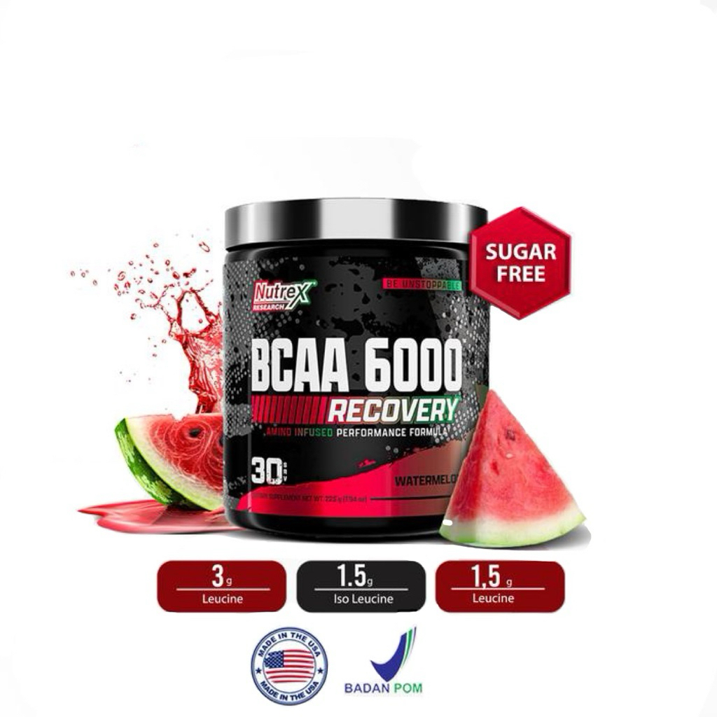 Nutrex BCAA 6000 30 Serving Watermelon Recovery