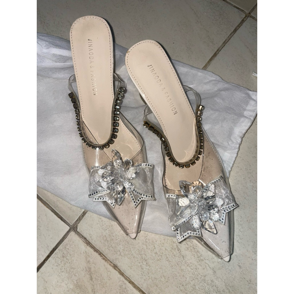 sendal kaca cakep Ukuran 39-40
