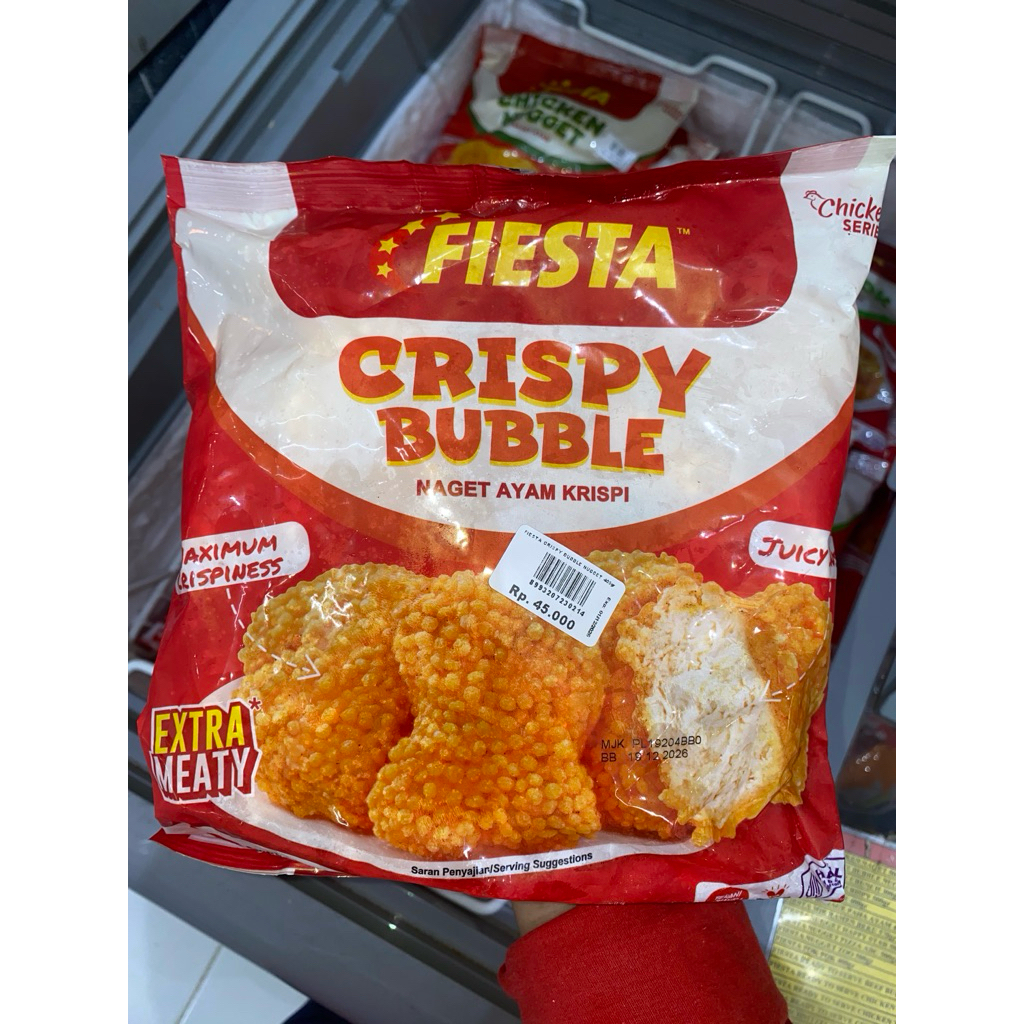 FIESTA CRISPY BUBBLE NUGGET 400gr
